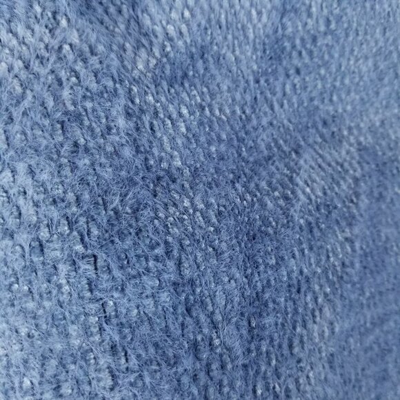 WE Are Blue Blazer Jacket Size Large Eyelash Fabric 3 Button Office, Career - Picture 8 of 12